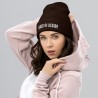 Cost of Desire Embroidered Cuffed Beanie