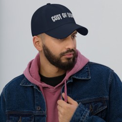 Cost of Desire Embroidered Dad Hat