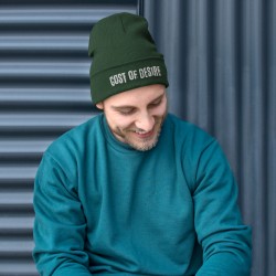 Cost of Desire Embroidered Beanie