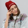 Cost of Desire Embroidered Beanie