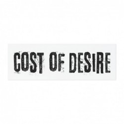 Cost of Desire Logo Car Magnet